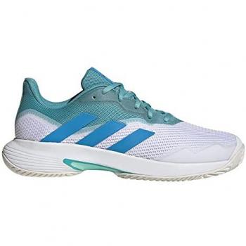 Zapatillas de Tenis Adidas Courtjam Control para Hombre en Menta y Azul, Modelo Gy4002