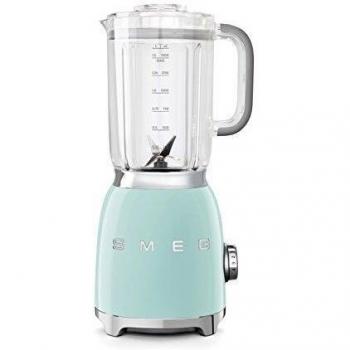 Smeg Batidora BLF01PGEU, 800 W, 1.5 Litros, Aluminio, 4 Velocidades, Verde Pastel