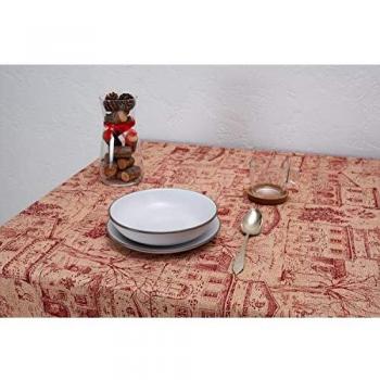 Boheme Mantel Navidad Napaiiri Allover, 100% Algodón, Beige, 160 X 250