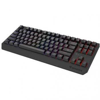 Teclado Gaming Genesis Thor 230 TKL Inalámbrico RGB Mecánico Outemu Silent Lemon