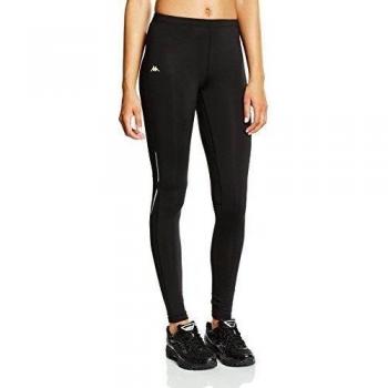 Kappa Flaw - Pantalón para mujer, color negro, talla L