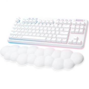 Teclado Gaming Logitech G715 TKL Inalámbrico Bluetooth AZERTY Blanco