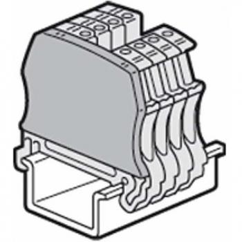 Legrand Placa Terminal Borna Viking 3 con Tornillos - Paso 12 y 15mm - Alta Calidad