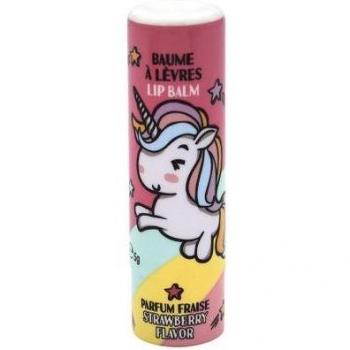 Bálsamo Labial Mágico de Unicornio con Aroma a Fresa (5g)
