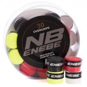 Tarro 30 Overgrips Enebe Mix, tipo de producto: sobregrip, características: incluye 30 unidades, diseño mixto, adecuado para mujeres, disponible en varios colores, tamaño EU