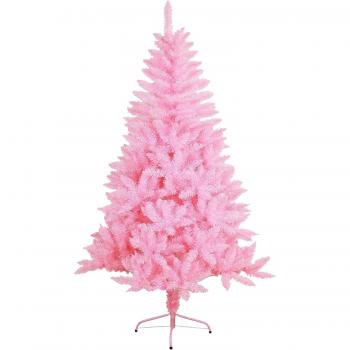 Árbol de Navidad Rosa Artificial Abeto Premium 150-180 cm