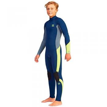 Traje de Neopreno Billabong Absolute 4/3 mm para Niños con Cremallera Trasera
