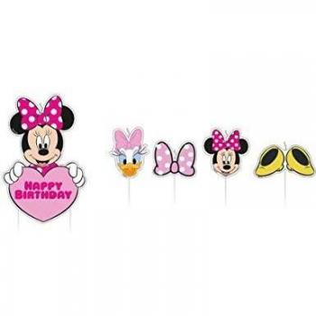 amscan 17 Velas de cumpleaños Minnie Mouse