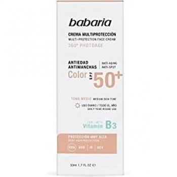 Babaria Multi-Protection Anti-Dark Spot Sun Cream SPF 50+ (50 ml)