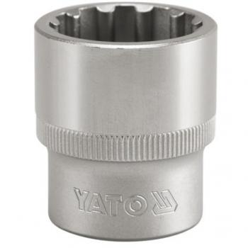 Yato YT-1481 Alargador y Adaptador de Llave de Tubo 1 Pieza, Piezas Insertables de Llave de Cubo