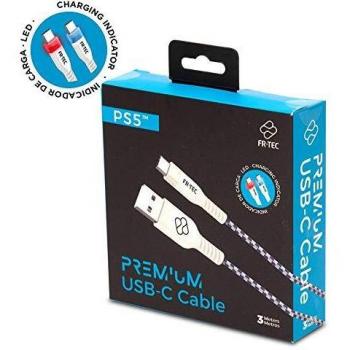 - Cable USB-C PREMIUM para Playstation 5, 3 metros
