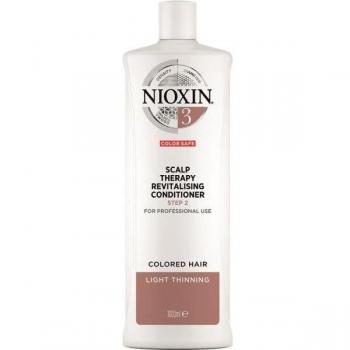Nioxin System 3 Scalp Therapy Conditioner for Colored Hair with Light Thinning 1000ml