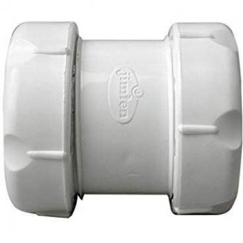 Jimten 022248 Enlace Tubo, Blanco, Estándar