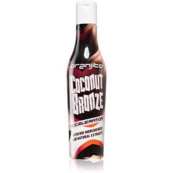 Oranjito Coconut Bronze Accelerator Sunbed Sunscreen Lotion with Organic Ingredients and Tan Accelerator 200 ml