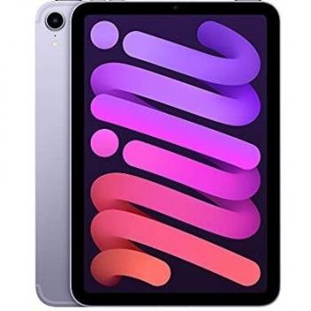 Apple iPad Mini 2021, Pantalla de 8.3 Pulgadas, Wi-Fi + Cellular, 64GB, Color Púrpura (6ª Generación) con Chip A15 Bionic y iPadOS