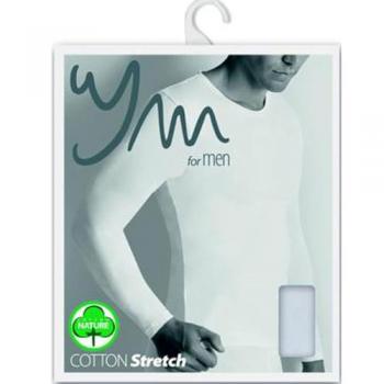 Camiseta interior manga larga Ysabel Mora blanco COTTON STRETCH 20103 G/L