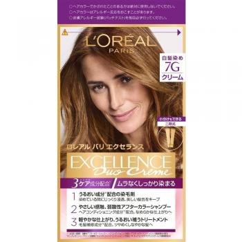 L'OREAL PARIS - Excellence Hair Dye R Cream Type 7G 1 Set - Cosmetics