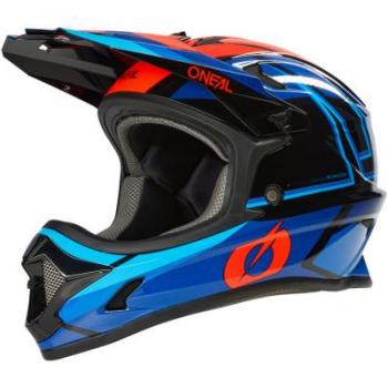 Oneal Casco de Descenso Sonus Split V.23 - Rojo Azul (XL)