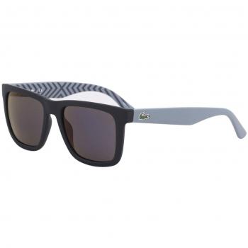 Lacoste Classic Matte Navy Blue Rectangle Sunglasses for Men, Size 54x19x140mm