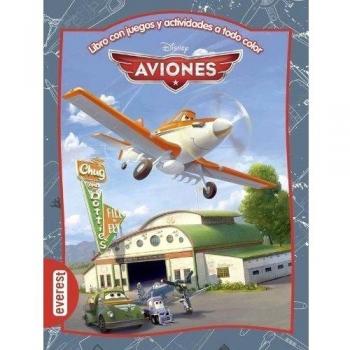 Aviones. Libro con juegos y actividades a todo color: Y DE REGALO... ¡Un marcador de lectura y figuras recortables!