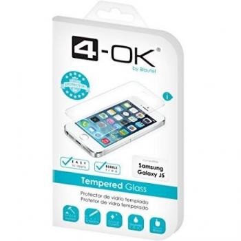4-OK Glass Pro - Protector de Pantalla para Samsung Galaxy J5