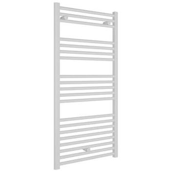 Radiador Toallero de Agua Fácula Ocean Blanco 1188x500mm - No Eléctrico, 3 Soportes + Purgador, Conexiones 3x1/2