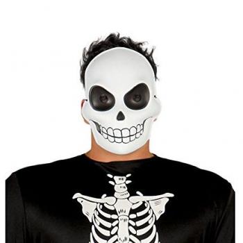 Careta de Calavera de plástico para Halloween