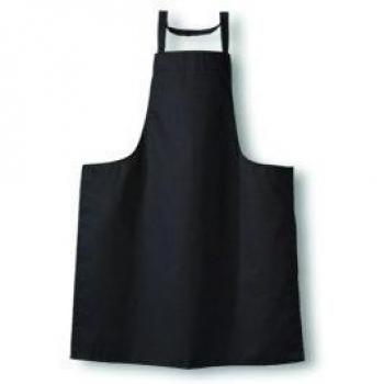Delantal de poliratán, color negro