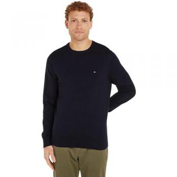 Tommy Hilfiger Essential Cotton Crew Neck Sweater for Men - Desert Sky - Size XXL