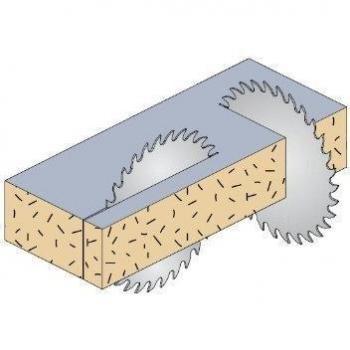 CMT Orange Tools 289.125.24K - Sierra incisora 125x2.8-3.6x22 z 24 plano