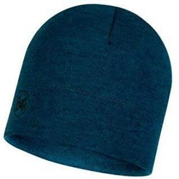 Buff Ocean Melange Gorro Lana Merino Midweight, Unisex Adulto, Ocean Blue, Única