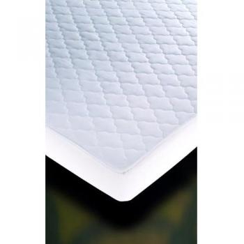 Cándido Penalba DH Microrelax Protector de Colchón Acolchado, Poliéster, Blanco, Queen, 190 x 150 x 30 cm