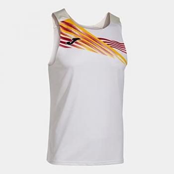 Camiseta sin mangas Joma Elite X para hombre y niño color blanco