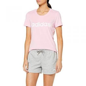 adidas D2m Solid T-Shirt, Mujer, True Pink, S
