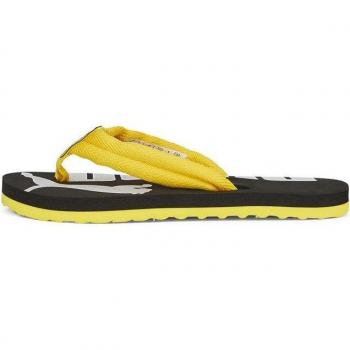 Puma Epic Flip v2 PS Chanclas para Niños - Amarillo/Negro, Modelo 362802-42