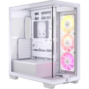 Corsair 3500X ARGB Midi Tower Blanca con cristal templado y USB 3.2