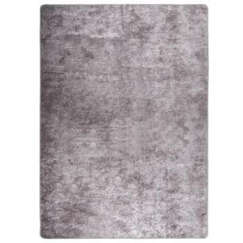 Alfombra de área lavable antideslizante 120x180 cm en color gris y dorado, beige y dorado, beige y negro para sala de estar, dormitorio, habitación y salón