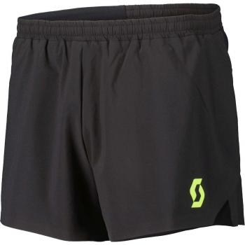 Short de running Scott RE-Source Run para hombre, color negro y amarillo