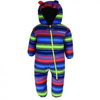 Dare2b Boys Bugaloo II Baby Insulated Ski Snowsuit Striped