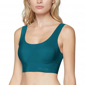 Sloggi Zero Feel Top X, Camiseta sin Mangas para Mujer, Verde