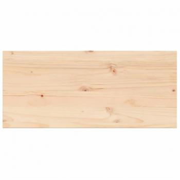 vidaXL Rectangular Solid Wood Pine Table Top 90x40x1.7 cm