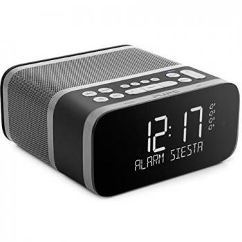 Pure Siesta S6 Graphite Radio Despertador de Estantería