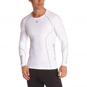 SKINS A200 Top mangas largas Hombre blanco L