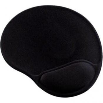 Q-Connect - Alfombrilla de gel para ratón, color negro