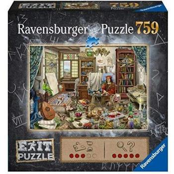 RAVENSBURGER PUZZLE- Künstleratelier Ravensburger Exit 16782-Puzzle