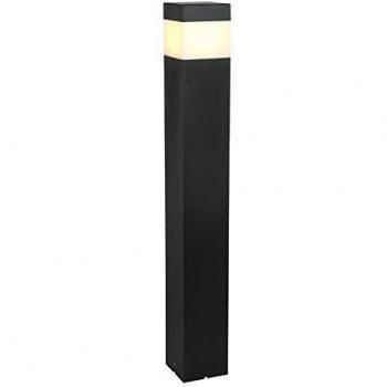 Bolardo Luminoso Exterior Otis 76cm Negro Aluminio IP44