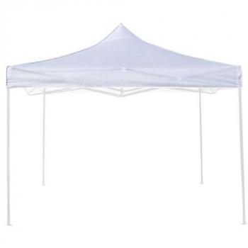 Tela de repuesto impermeable blanca para gazebo plegable 3x3 m - Oxford 600D