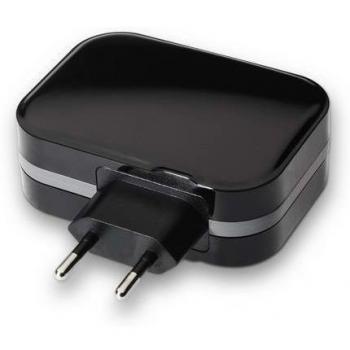 TooQ TQWC-1S04 - Cargador de pared con 4 x USB