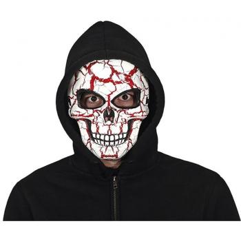 Máscara de Calavera Sangrienta de PVC Guirca