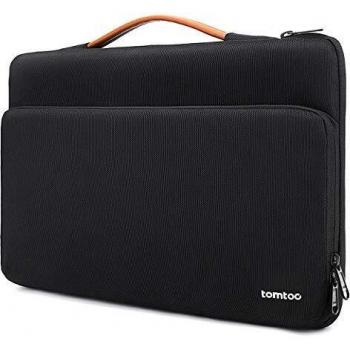 tomtoc Funda Maletín para Portátil Compatible con 16 MacBook Pro M1 Pro/Max A2485 A2141 2019-2021, 15,6 ASUS TUF Gaming / ROG Zephyrus, 15 Microsoft Surface Book 3/2/1, Bolsa Protectora para Laptop